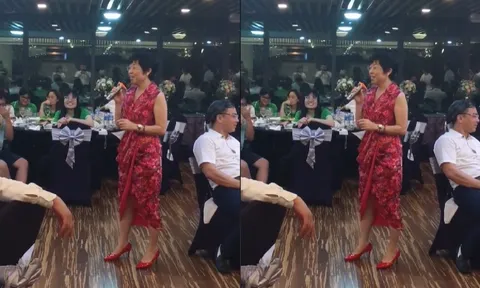 MC Thảo Vân khiến khán phòng phấn khích khi khoe giọng hát