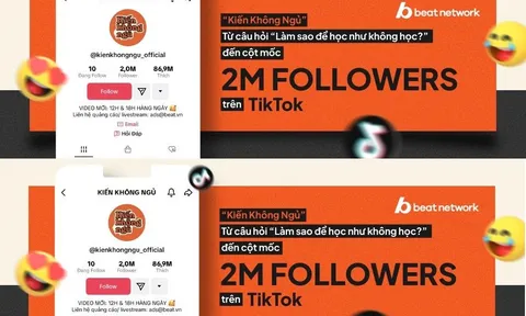 'Kiến Không Ngủ' - Từ câu hỏi 'Làm sao để học như không học?' đến cột mốc 2M Followers trên TikTok