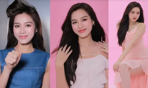Đu trend biến hình mừng sinh nhật, Hoa hậu Đỗ Hà lại 'đốn tim' người xem