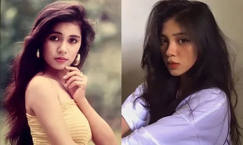 Vẻ đẹp của Á hậu Minh Kiên khiến nhiều người gợi nhớ một ngôi sao lừng lẫy cách đây 30 năm