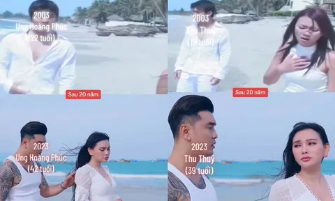 Ưng Hoàng Phúc và Thu Thuỷ khiến ký ức ùa về khi tái hiện lại MV Mỗi người một nơi sau 20 năm