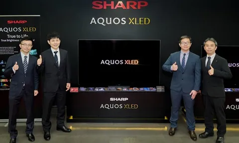 Sharp chính thức ra mắt TV AQUOS XLED 4K tại Việt Nam