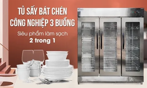 Mách bạn địa chỉ mua tủ sấy bát công nghiệp giá tốt, chất lượng