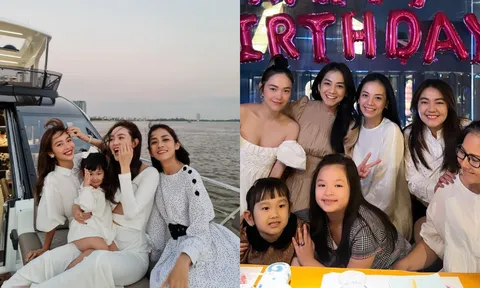 Minh Hằng thân thiết với em dâu khiến nhiều người ngưỡng mộ