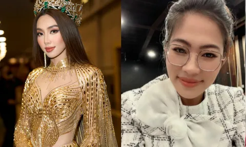 Xôn xao phát ngôn bà Đặng Thùy Trang ám chỉ Thùy Tiên lép vế trước Hoa hậu Đại dương Đặng Thu Thảo