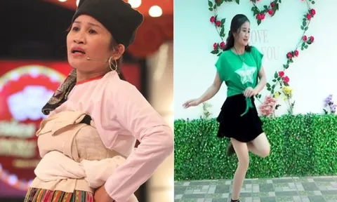 Đã lên chức bà ngoại, U50 Lê Thị Dần vẫn gây chú ý khi diện đồ ngắn nhảy nhót