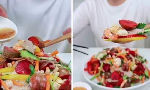 Mận hậu đang rẻ, ăn mãi cũng chán gợi ý làm món gỏi này vừa dễ ăn lại cực ngon