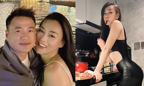 Phương Oanh chăm chỉ trổ tài nấu nướng, shark Bình chốt 1 câu gây chú ý