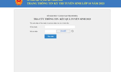 Tra cứu điểm thi vào lớp 10 Thanh Hoá năm 2023 - 2024 nhanh, chính xác nhất