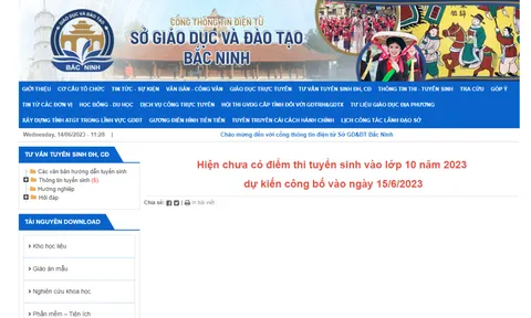 Tra cứu điểm thi vào lớp 10 tỉnh Bắc Ninh 2023 nhanh, chuẩn xác nhất