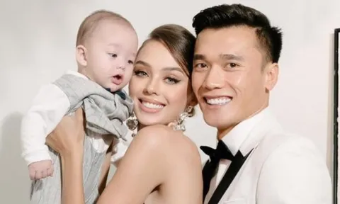 Vợ Tây Bùi Tiến Dũng khoe kết quả khám sức khoẻ sau nửa năm sinh con