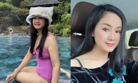 NSND Thu Hà hiếm hoi diện bikini, diện mạo khiến nhiều người phải chú ý