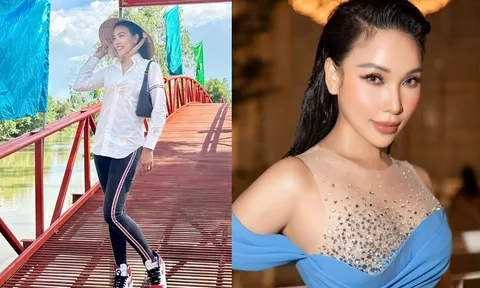 Giữa ồn ào bị Diệp Lâm Anh 'réo tên', người mẫu Quỳnh Thư đi làm việc thiện: Bạn bè tới tấp khen