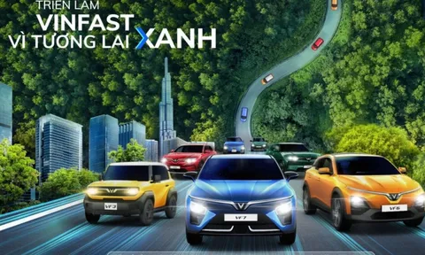 Cận cảnh 3 mẫu ô tô điện VF3, VF6, VF7 vừa được Vinfast ra mắt