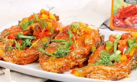 Cách làm món cá trắm sốt cà chua ngon, cực đưa cơm