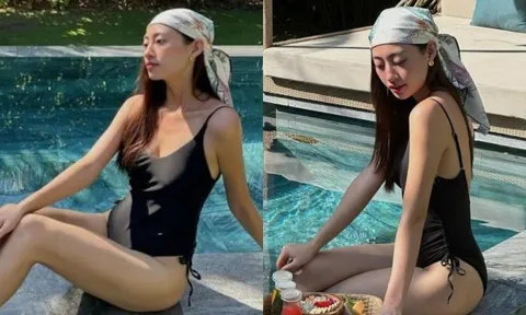 Lương Thùy Linh khoe body nóng bỏng, make up nhẹ nhàng vẫn ghi điểm mạnh