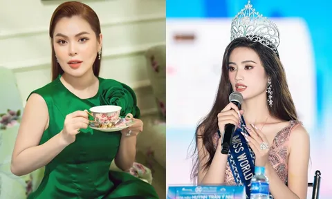 Hoa hậu Phương Lê nhắn gửi đến VĐV Nguyễn Hữu Kim Sơn giữa lùm xùm với Ý Nhi