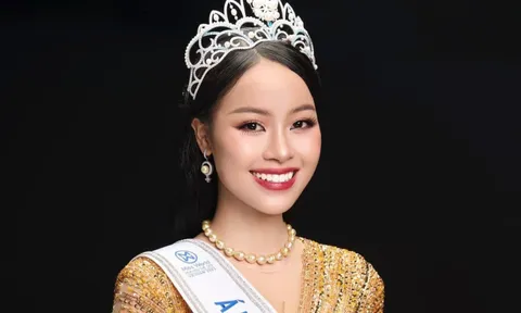 Á hậu Đào Hiền có hành động đáng khen với công ty chủ quản sau chuyến từ thiện