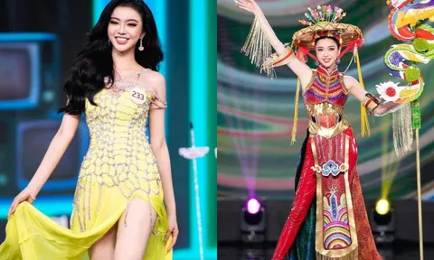 Khoảnh khắc hớ hênh của 1 thí sinh tại Chung khảo Miss Grand Vietnam 2023