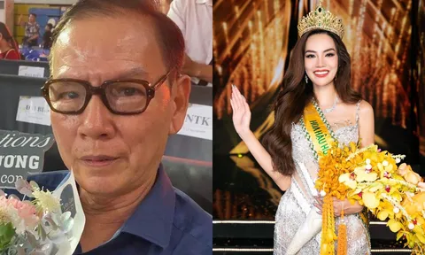 Bố bày tỏ cảm xúc sau khi Lê Hoàng Phương giành ngôi vị Hoa hậu Hòa bình Việt Nam 2023