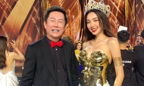 Phản ứng của Thùy Tiên khi ông Nawat chia sẻ ảnh chụp chung