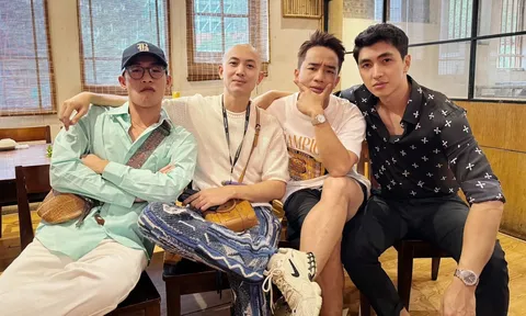 Lương Thanh, Huỳnh Anh, Anh Vũ bịn rịn chia tay phim 'Biệt dược đen'
