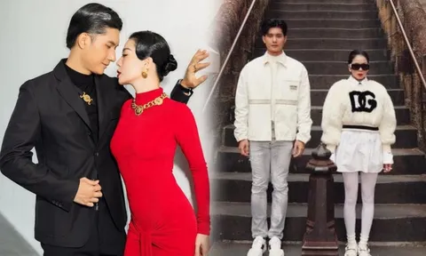 Lệ Quyên gây chú ý với biểu cảm và cách tạo dáng bên Lâm Bảo Châu khi đi du lịch Úc