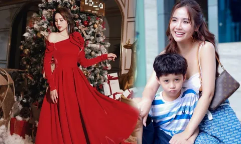 Huyền Lizzie nói rõ lý do không thể cùng con trai đón Giáng sinh 2023