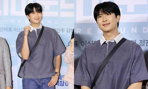 BTS 'RM gây choáng ngợp khi tham dự sự kiện cho bộ phim 'Rebound'