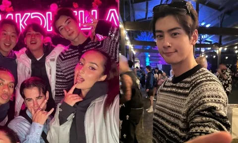 Cha Eun Woo của ASTRO được phát hiện tham dự Coachella của BLACKPINK sau bữa tiệc