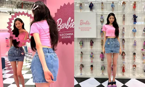 Wonyoung gây choáng khi khoe visual tựa 'Barbie' trong bài đăng Instagram