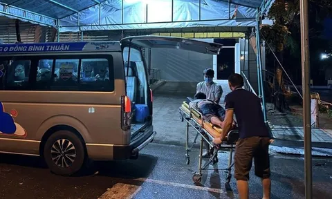 Nam thanh niên bị chém dã man vào lưng khi chạy xe máy