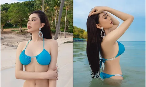 Lâm Khánh Chi khoe ảnh bikini đầu hè, U50 vẫn nuột nà tới nỗi Đàm Vĩnh Hưng khuyên đi thi hoa hậu