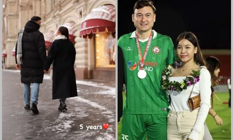 Thủ môn Đặng Văn Lâm lần đầu công khai làm điều này cho bạn gái Yến Xuân sau 5 năm hẹn hò