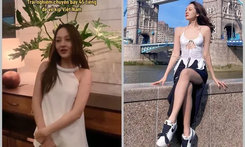 Nhan sắc Bảo Anh qua camera thường sau chuyến bay 45 tiếng, thần thái ra sao mà khiến fan tò mò?