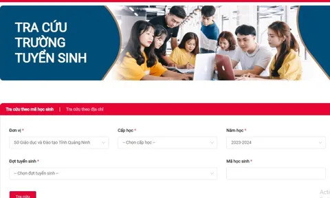 Tra cứu điểm thi tuyển sinh lớp 10 tỉnh Quảng Ninh năm 2023