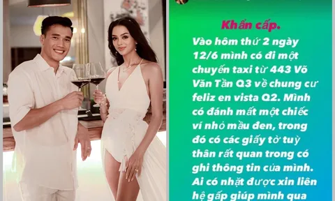 Thủ môn Bùi Tiến Dũng làm mất giấy tờ, vợ Tây 2K lên tiếng nhờ giúp đỡ
