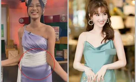 Dàn mỹ nhân gặp sự cố trang phục vì diện váy lụa mỏng tang