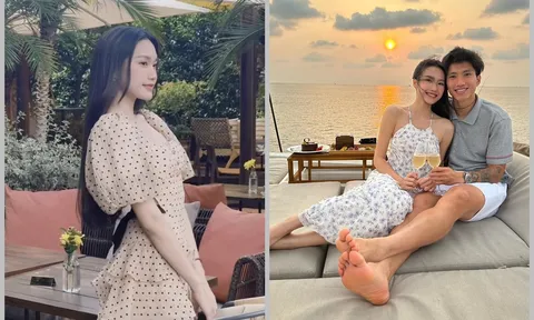 Bạn gái Đoàn Văn Hậu khoe vóc dáng 'siêu thực' qua camera thường, làn da trắng phát sáng