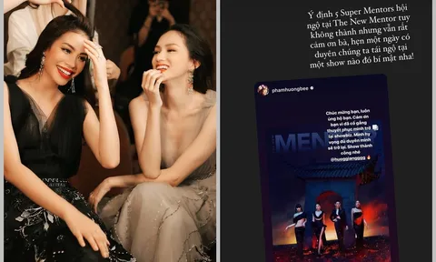Phản ứng của Phạm Hương khi được Hương Giang mời làm 'Super Mentor'