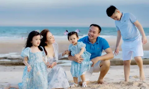 Vy Oanh lần đầu lộ diện cùng chồng con, nói rõ lý do 'biến mất' khỏi MXH gần 3 tháng