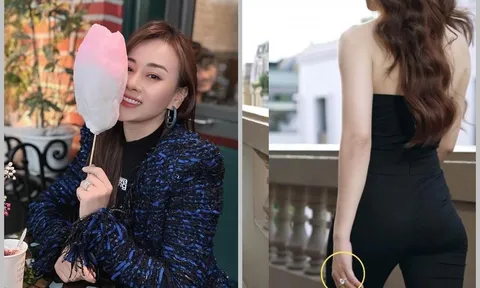 Phương Oanh tung clip khoe thần thái sang chảnh nhưng chiếc nhẫn kim cương 'cỡ bự' mới khiến dân tình tò mò