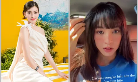 Hoa hậu Tiểu Vy khoe tóc mới nhưng vẫn còn phân vân, fan liền vào khen 'trẻ như học sinh trung học'