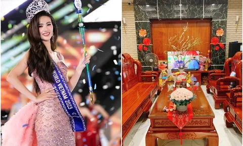 Có bố là Giám đốc công ty xây dựng, nhà của tân hoa hậu Ý Nhi ở Bình Định hoành tráng cỡ nào?