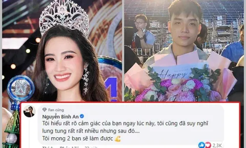 Diễn viên Bình An nhắn gửi tới bạn trai Tân Hoa hậu Ý Nhi: 'Tôi cũng đã suy nghĩ lung tung rất nhiều nhưng...'