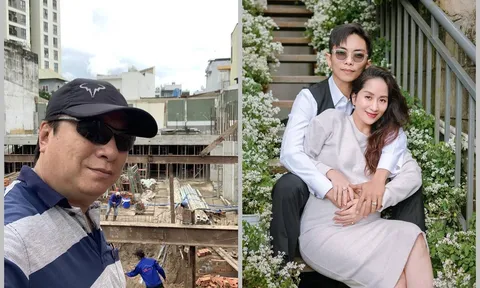 Phan Hiển hiếm hoi thể hiện tình cảm với bố ruột là doanh nhân giàu có kín tiếng