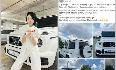 Rộ nghi vấn Hiền Hồ bán xe G63 tiền tỷ hậu ồn ào, chính chủ có ngay động thái
