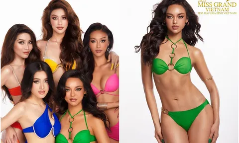 Top 5 Miss Grand Vietnam 2022 khoe ảnh gợi cảm, Á hậu Mai Ngô lấn lướt luôn Hoa hậu Thiên Ân