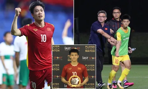 'Truyền nhân' Công Phượng rực sáng, giúp HLV Troussier U23 Việt Nam có danh hiệu đầu tiên ở Doha Cup