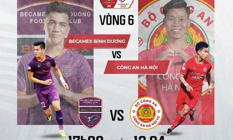 Xem bóng đá trực tuyến Bình Dương vs Công an Hà Nội; Trực tiếp bóng đá hôm nay V.League 2023 FULL HD